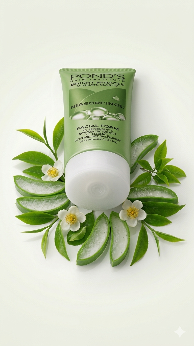 Skin White Herbal Whitening Face Wash 100ml (Rs. 215) – Natural Fairness & Aloe Vera Extract