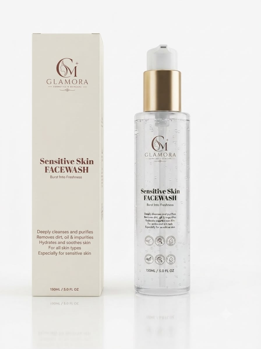Glamora Brightening & Deep Cleansing Face Wash – 150ml