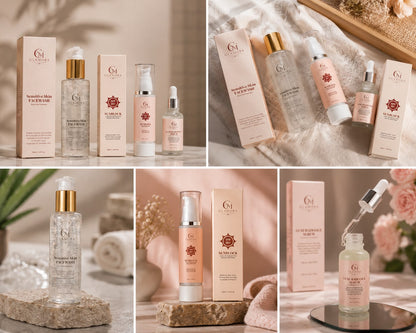Glamora Complete Skincare Kit – Face Wash + Luxe Radiance Serum + SPF 50+ Sunblock