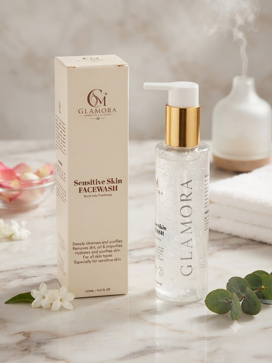 Glamora Brightening & Deep Cleansing Face Wash – 150ml